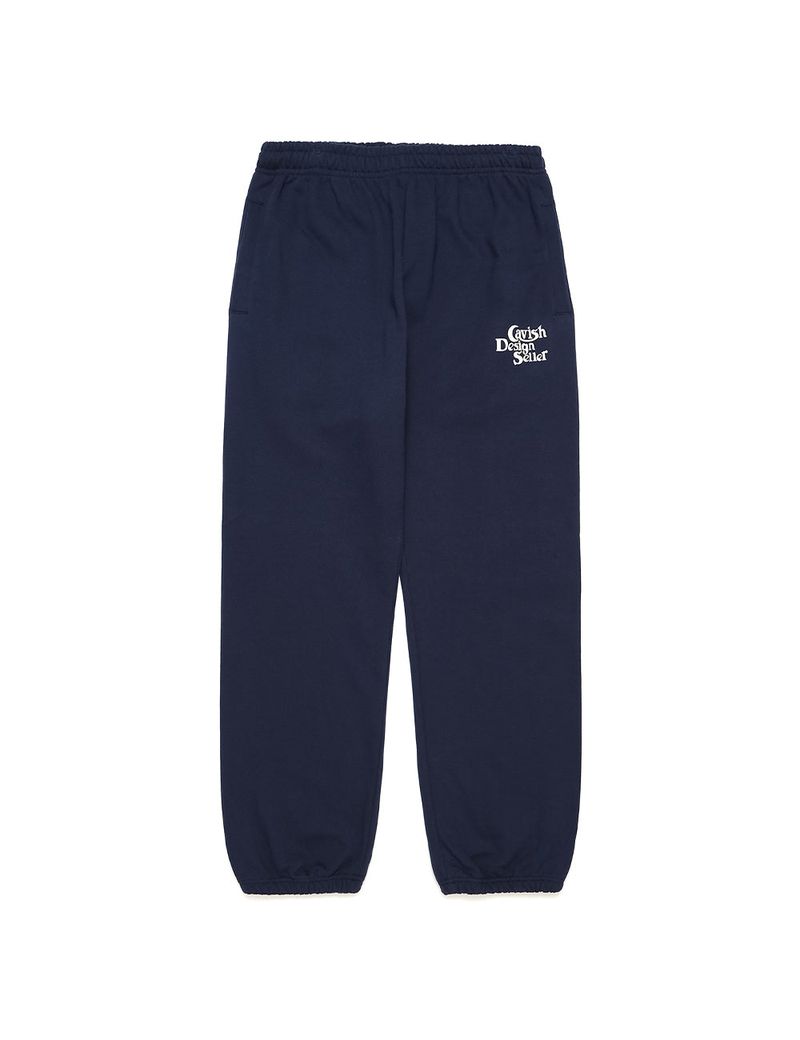 cavish（カビシ）の「SELLER LOGO SWEATPANTS NAVY(CV2BFUPA00A)（Pants）」