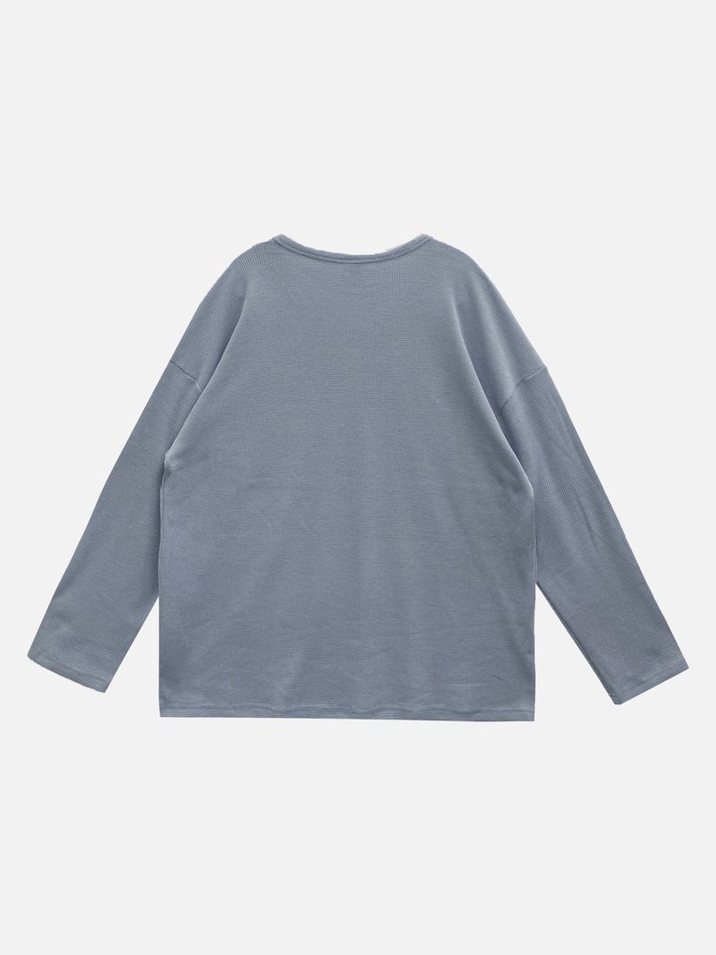 Module Basic Waffle Uniqlo Long Sleeve 4C