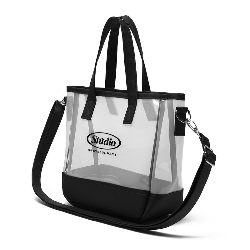 ODDSTUDIO X UNION OBJET PVC CIRCLE LOGO MINI CROSS BAG - 7COLOR