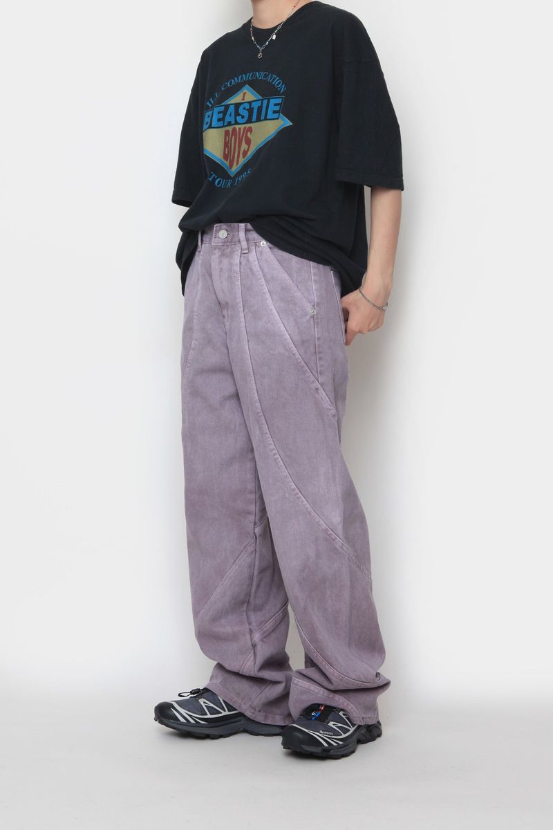 Wave Pigment Denim Pants