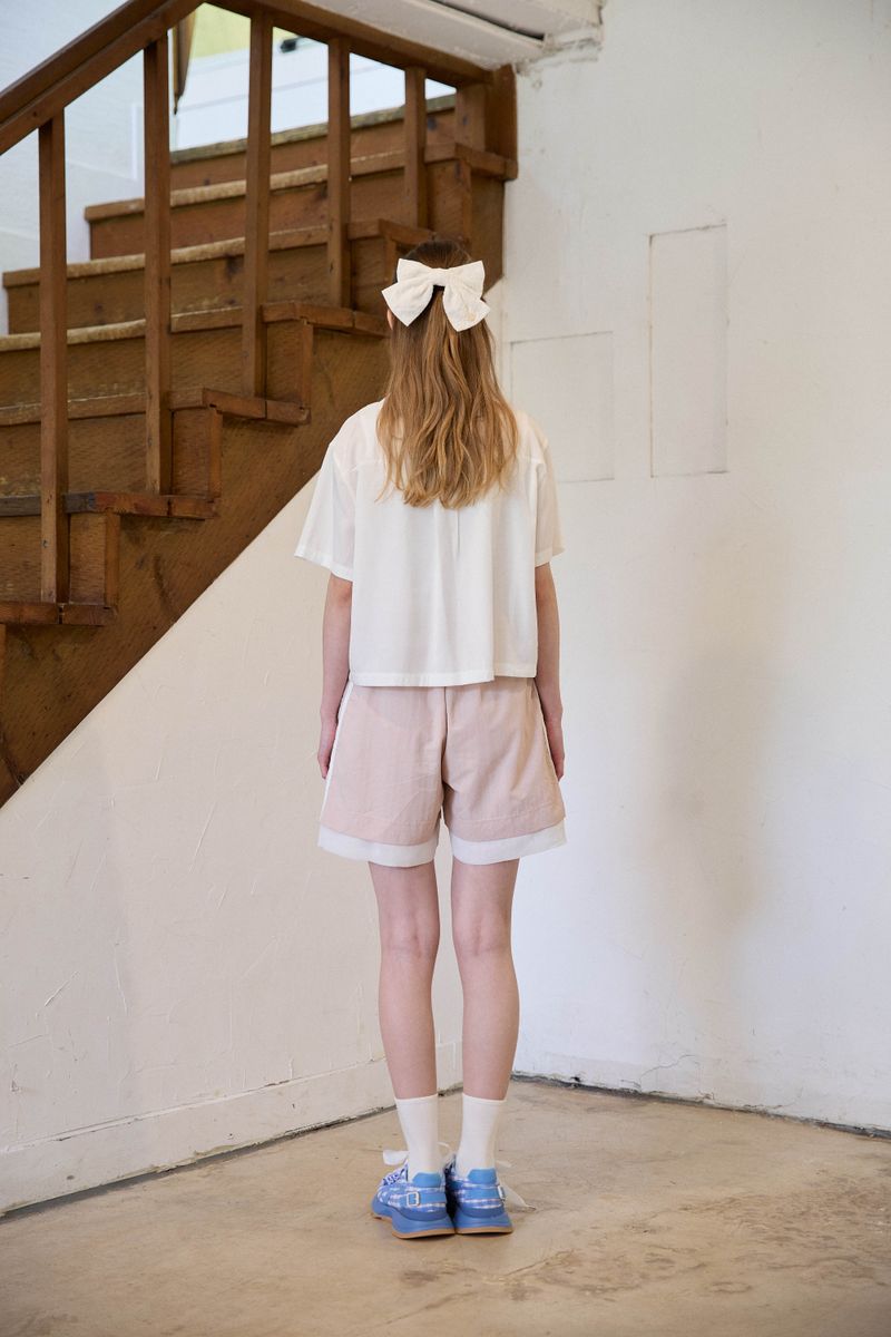 OPEN COLLAR HALF SHIRTS (3 COLORS)