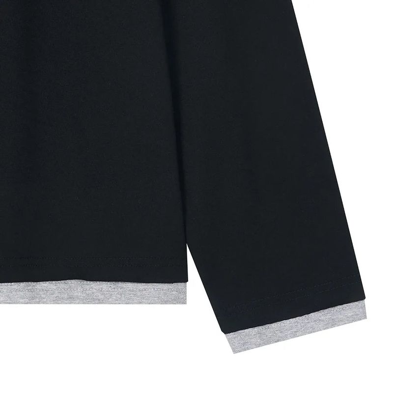 Raw-Edge Layered Long Sleeve (JTOSTL-0003)