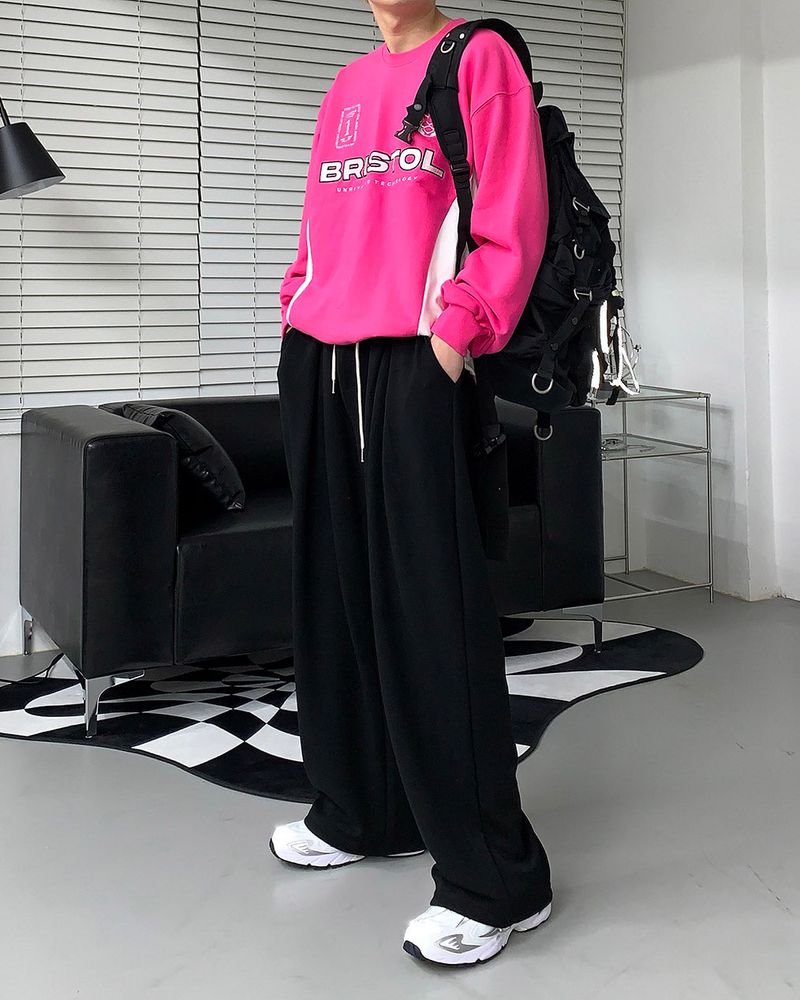 GT Four-Tuck String Wide Pants (5 colors)