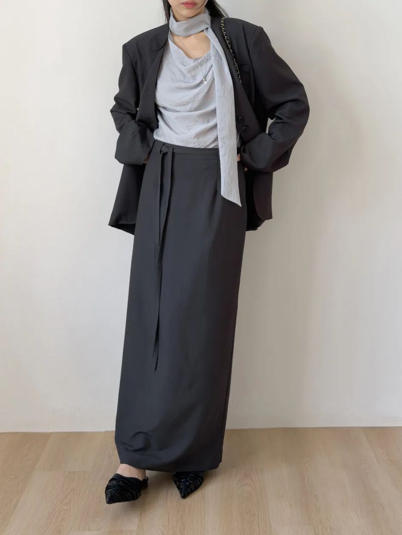 Dawson Low H-Line Long Skirt