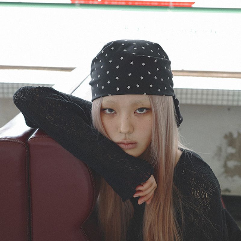 Net Raglan Knit Sleeve (black)