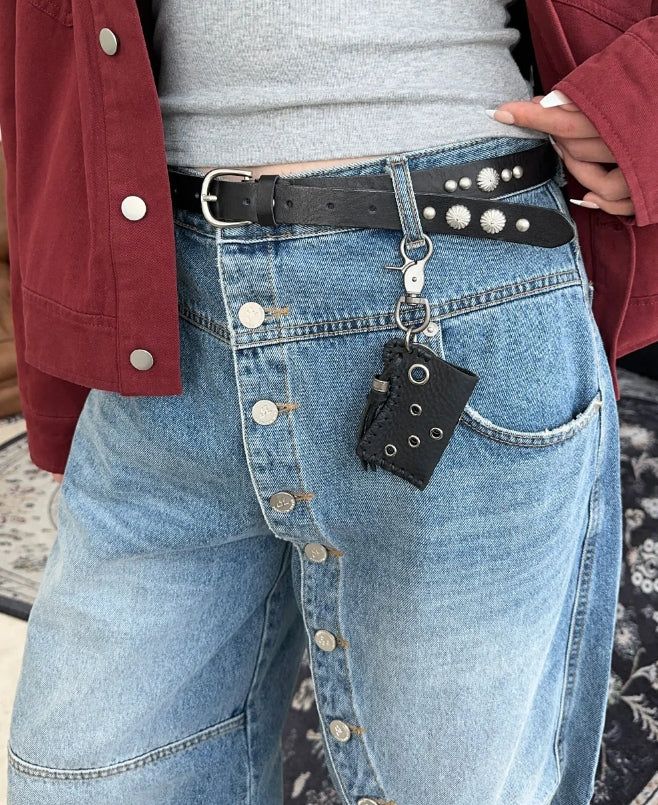 Curd Vintage Studded Belt