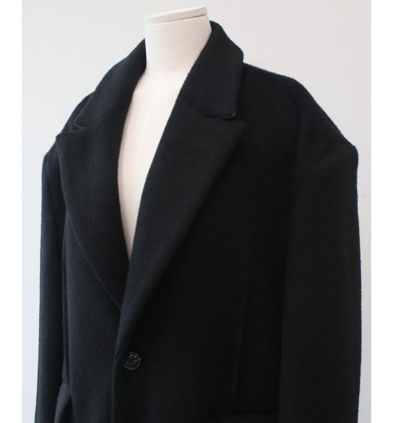 gentleman single maxi coat