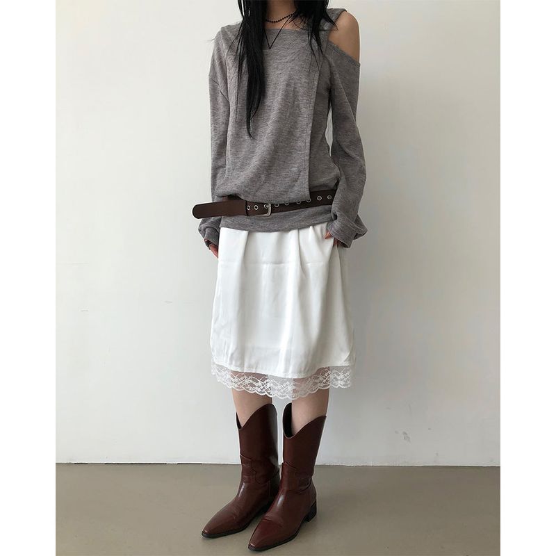 DEEP SWAY（ディープ スウェイ）の「Nutty Lace Midi Skirt（Skirts）」