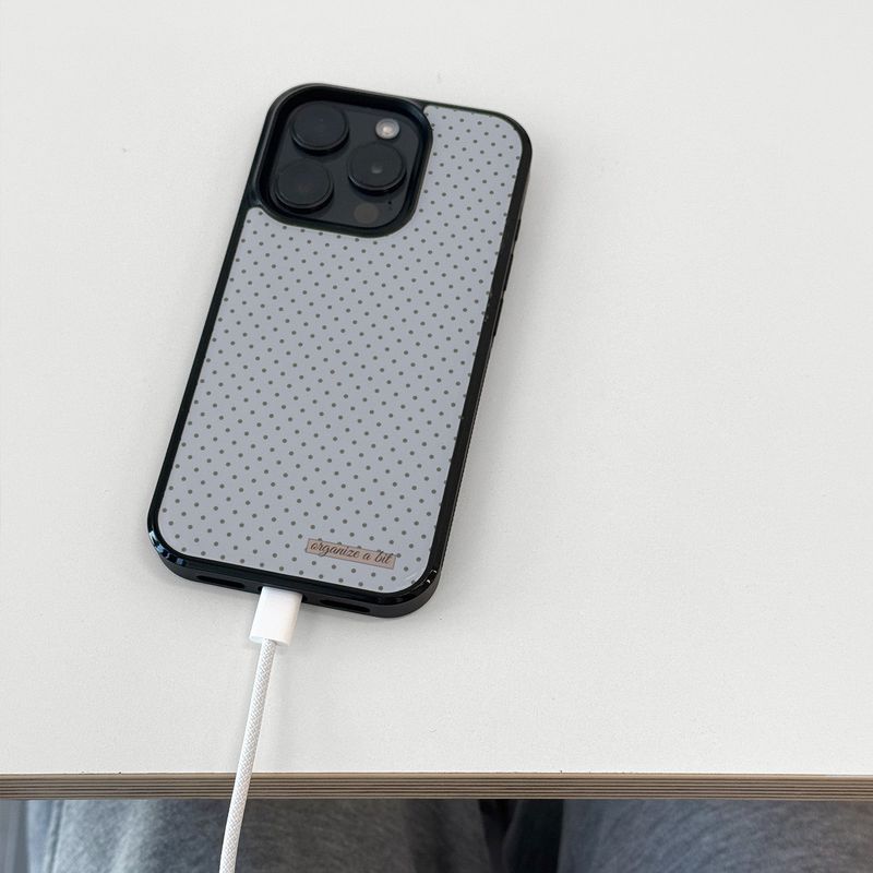 Dot epoxy case (gray)