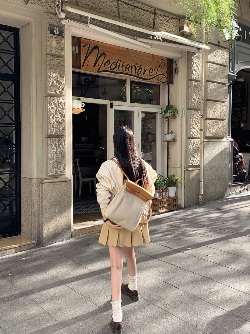 [MADE] Peto Pintuck Mini Skirt