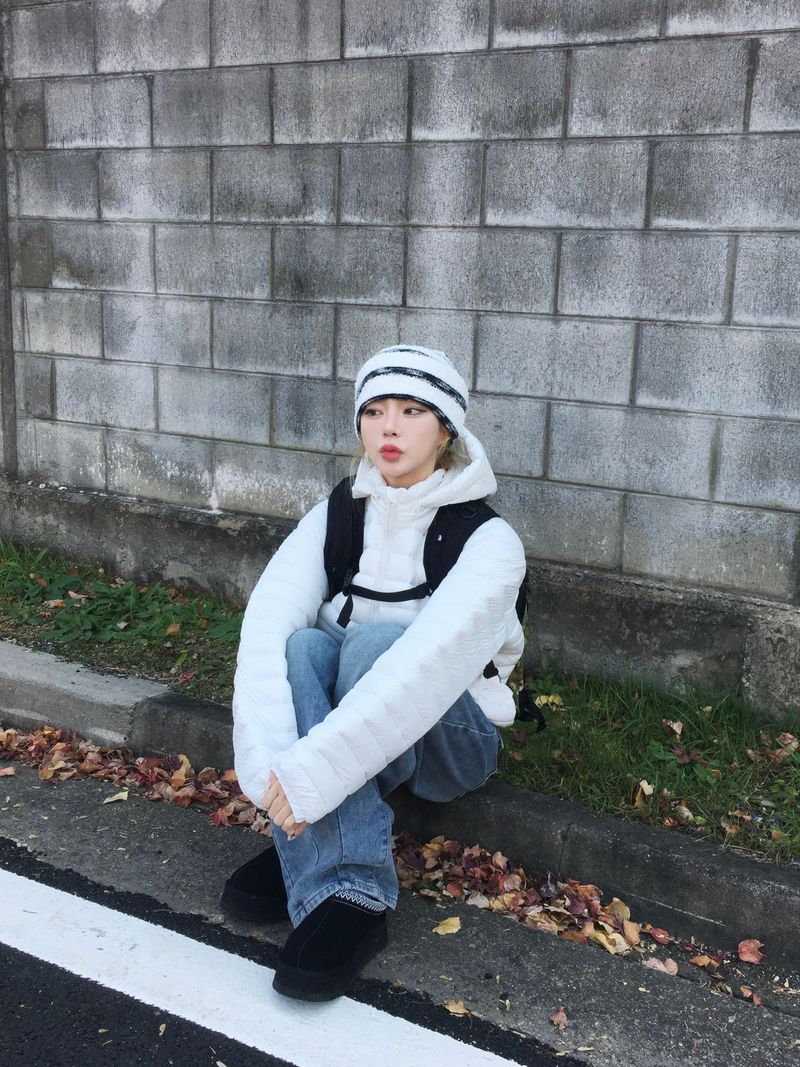 [Lining] Winter Washed Pintuck Balloon Pants (3c)
