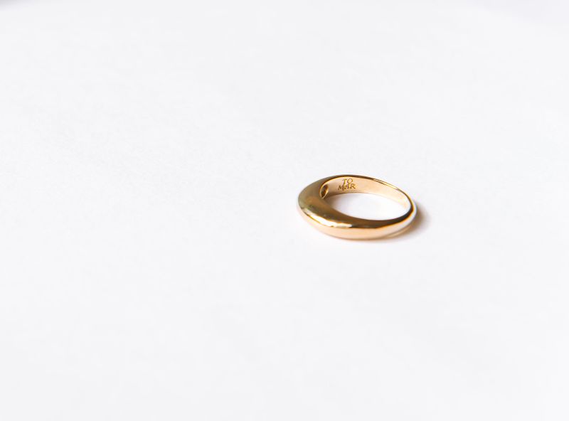 [MADE] Granma ring (thin/14k gold plated)