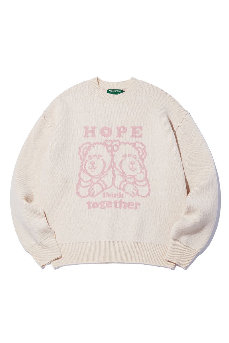 HTT Jacquard Knit_Ivory