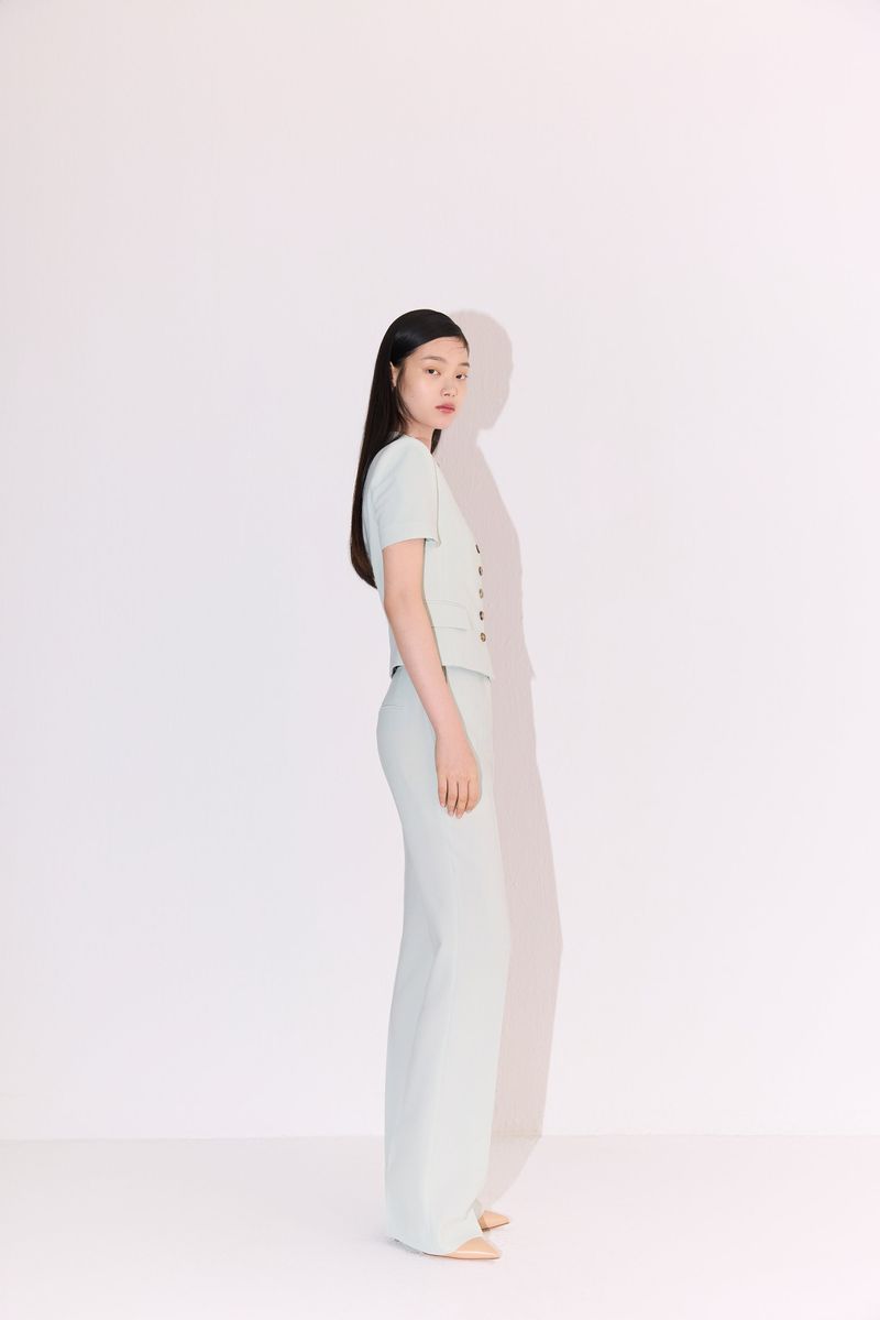 NO.9 PANTS - SAGE GREEN