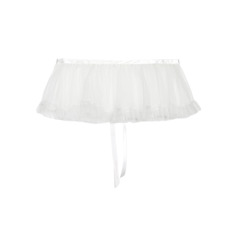 TUTU APRON SKIRT (2 COLORS)