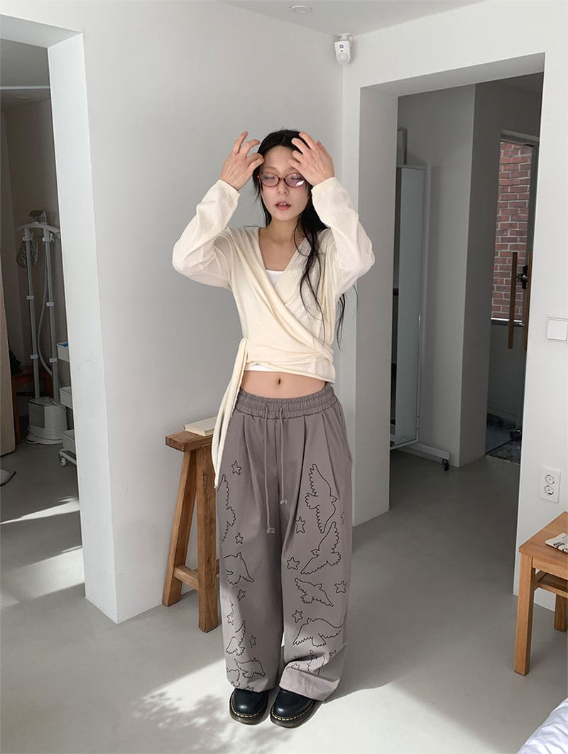 BIRD TUCK BANDING SLACKS (2C)