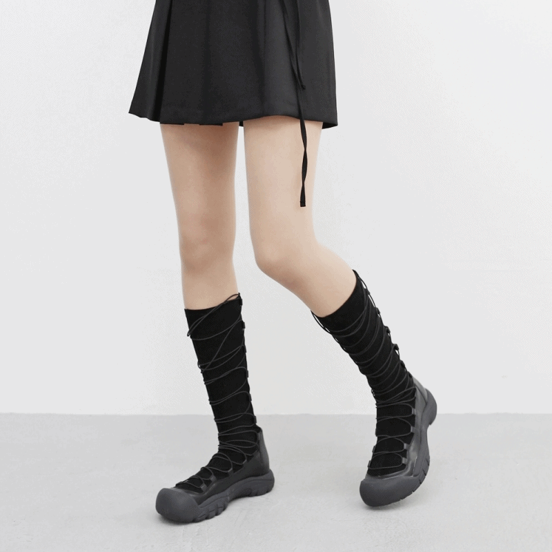 NONCODE（ノンコード）の「Prini String Long Boots（Shoes）」