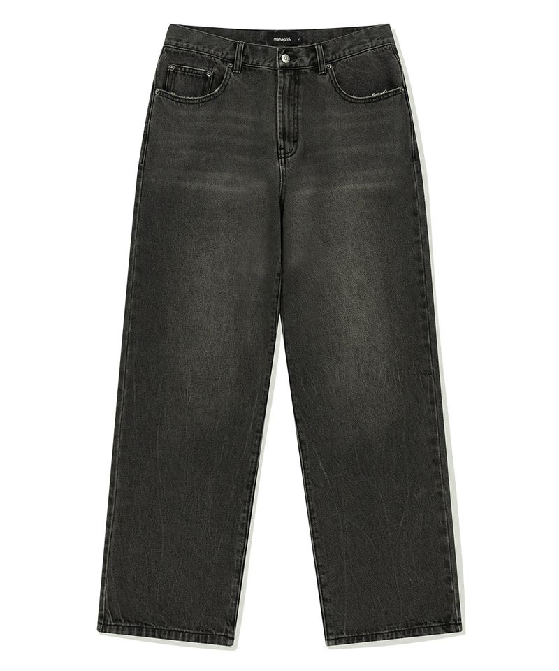 mahagrid(マハグリッド)の「MUD WASHING DENIM PANT(Pants)」