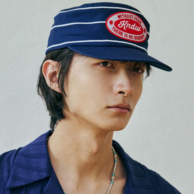 kndw pillbox cap navy