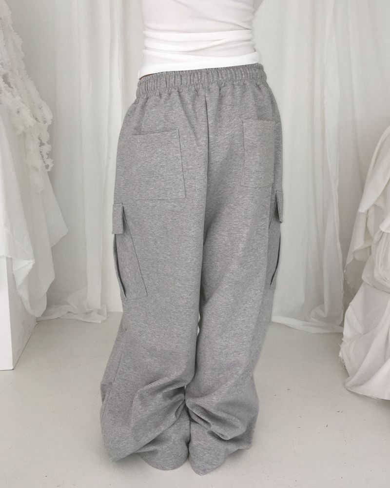 Pure rivet cargo pants