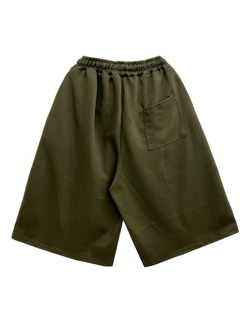 Double Cream 7-quarter Bermuda Pants 5C