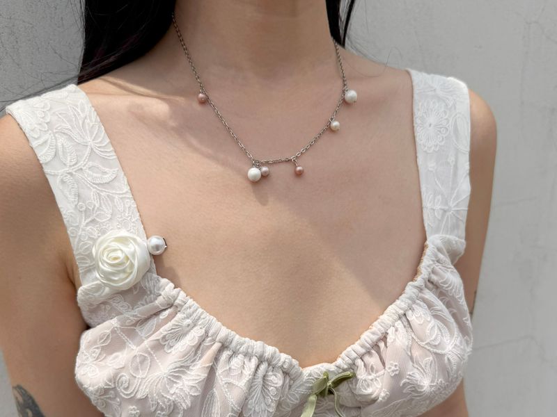 [MADE] Dot Pearl Choker