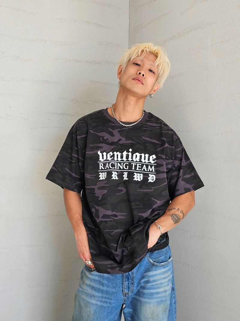 VENTIQUE Eagles team camo T-shirt 2color