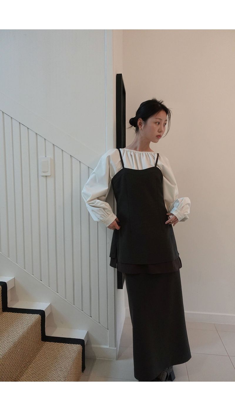 Solitude wool bustier (2C)