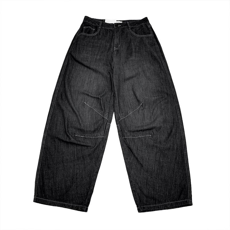 First Linen Balloon Denim