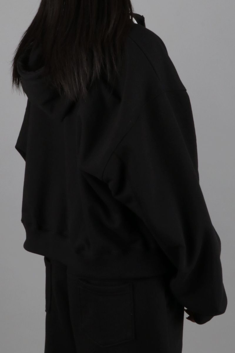 KEVIN OVER-FIT HOOD ZIP-UP