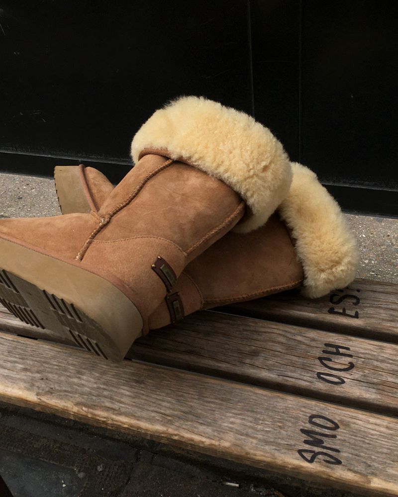 [ORIGINAL] After Platform Long Mouton Boots