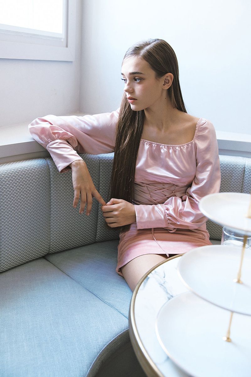 Corset Blouse Pink