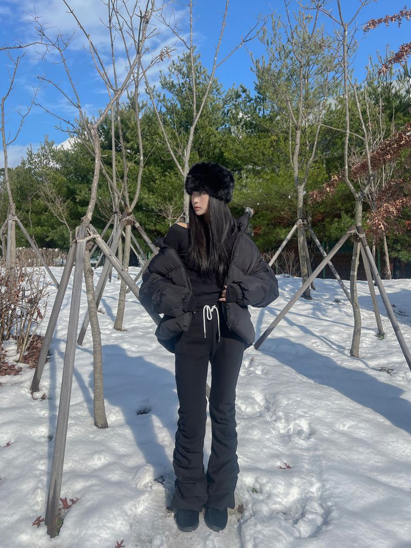Maetel long hair fake fur bucket fur hat (4 colors)