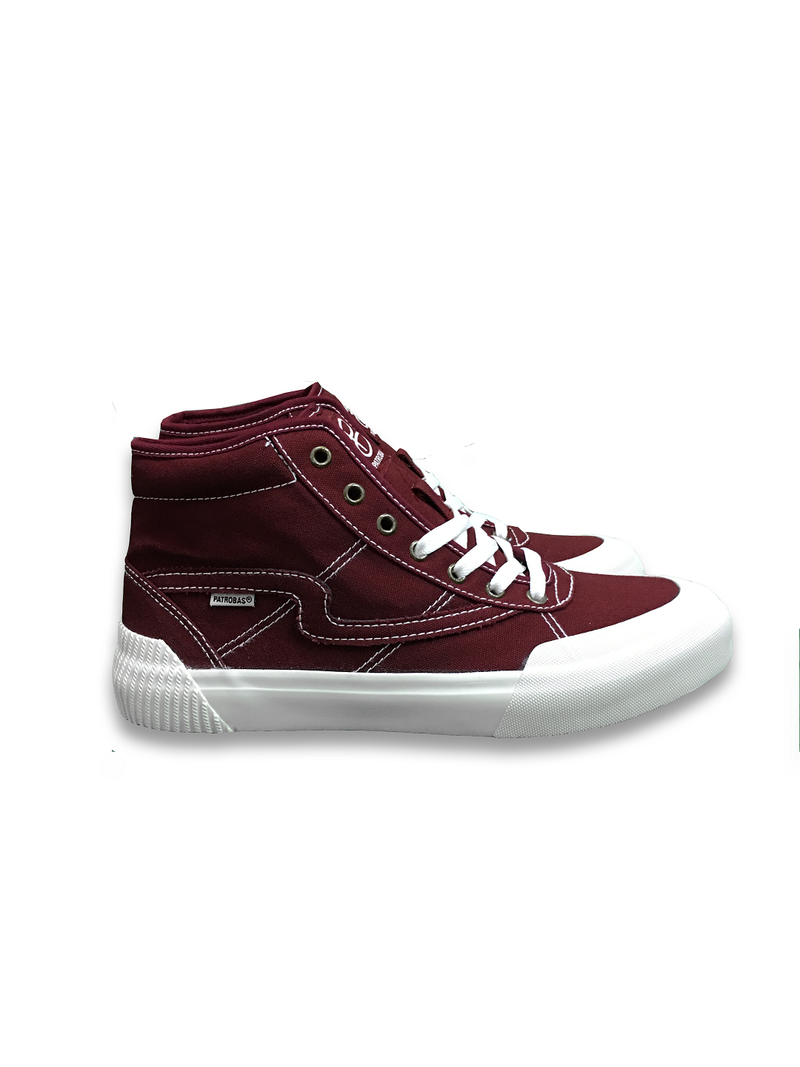 Equip High Maroon Sneakers