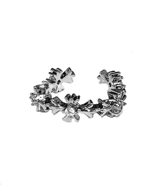 Adamdree(アダムドリー)の「Silver flower Ring(Accessories)」