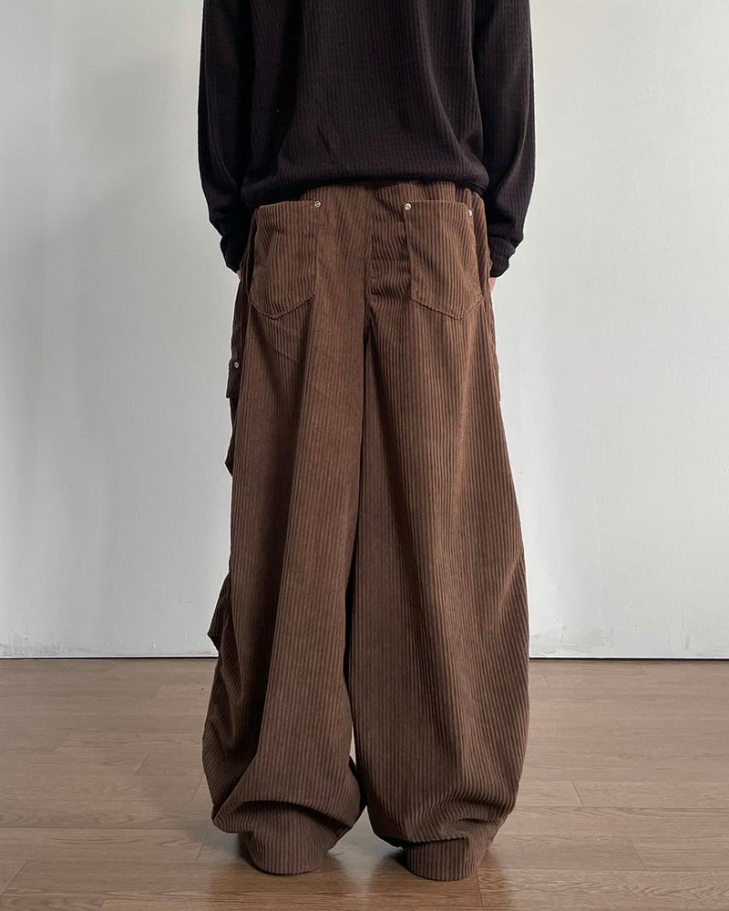 Crip Rivet Corduroy Pants
