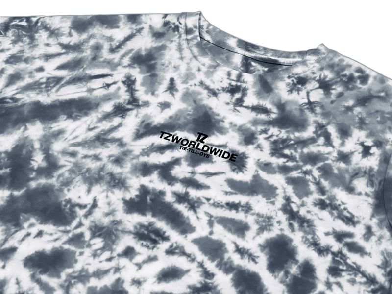 TZ TIE-TILL-DYE - GREY