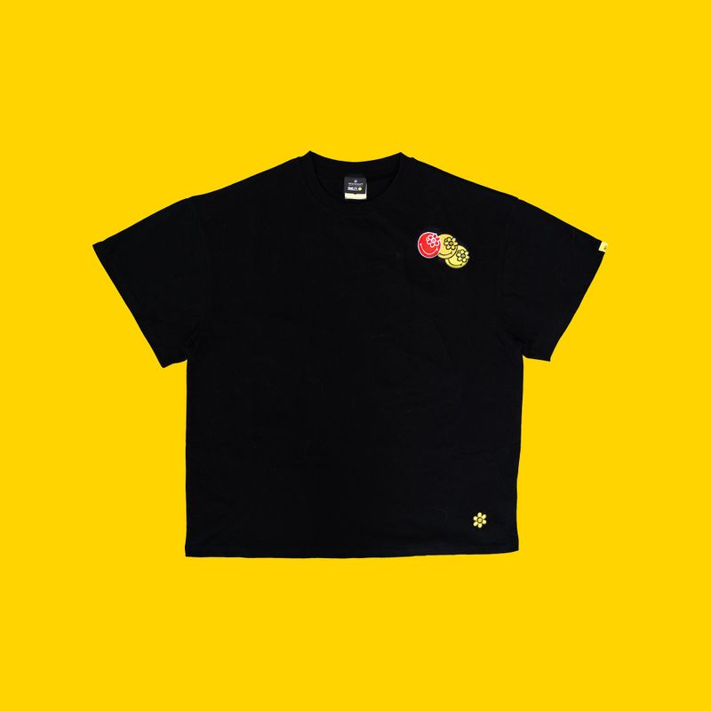 Water The Plant（ウォーターザプラント）の「SMILEYWORLD® MOON TSHIRT | BLACK（Tops）」