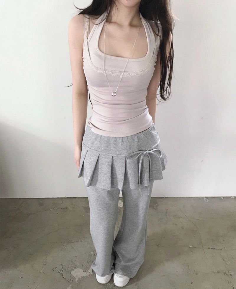 cloudemotion（クラウドエモーション）の「lipton lace layer sleeveless top（Tops）」