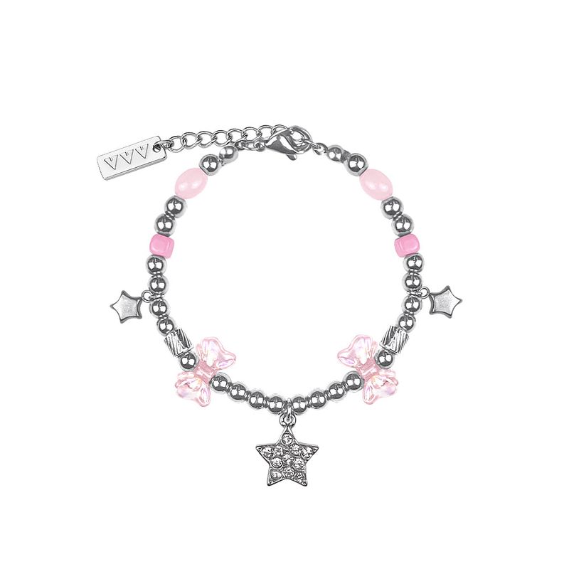VVV(ブイブイブイ)の「スターリボンボールチェーンサージカルブレスレット(アクセサリー)」