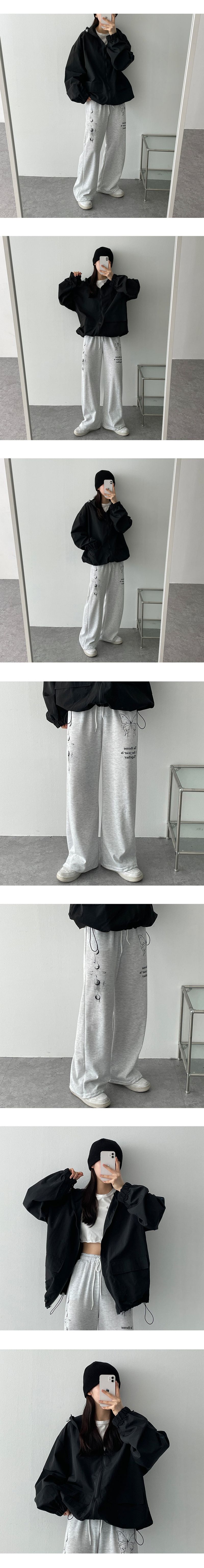 Woot anorak zip up hoodie
