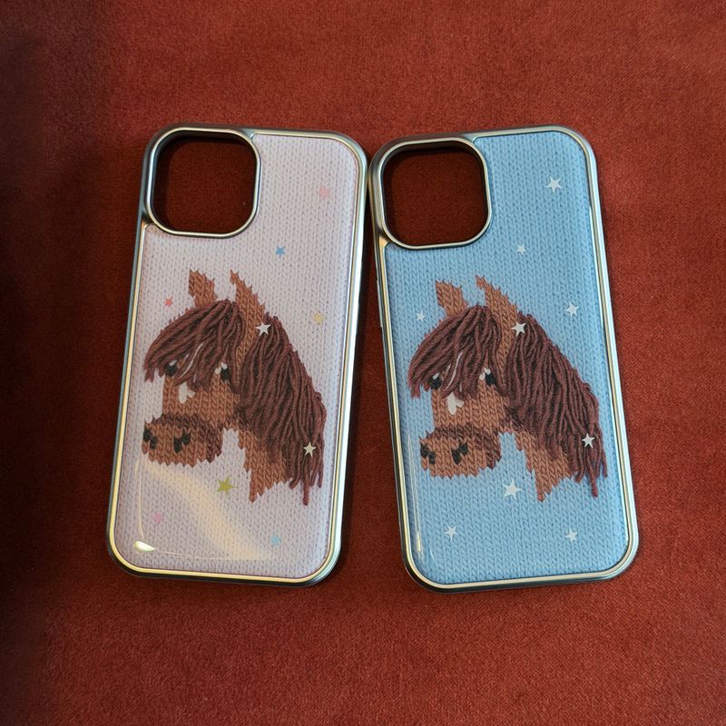 STAR HORSE EPOXY CASE_BLUE