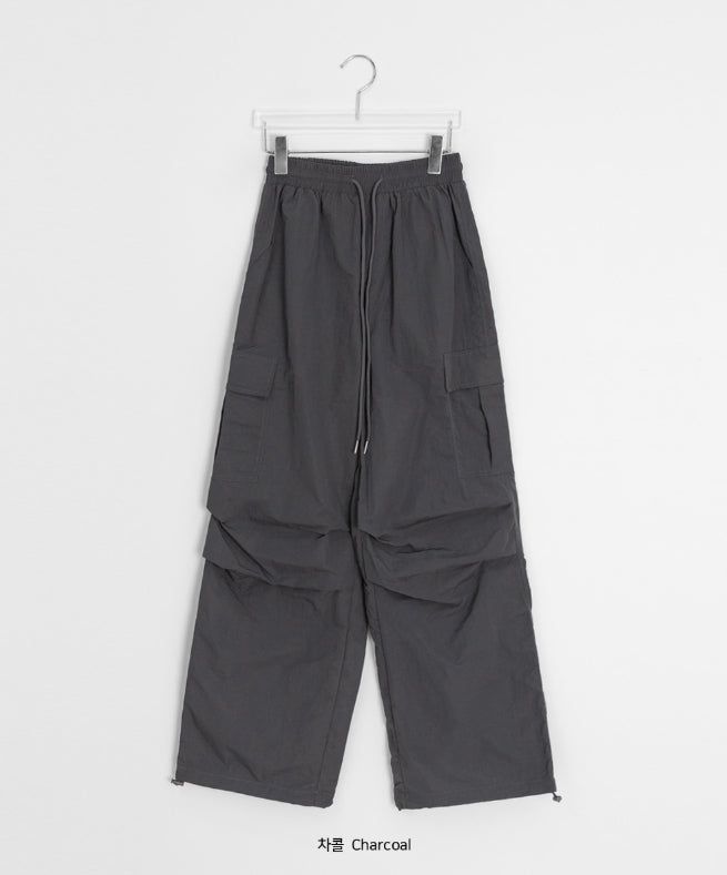 Tsukami Cargo Nylon Parachute Banding Pants