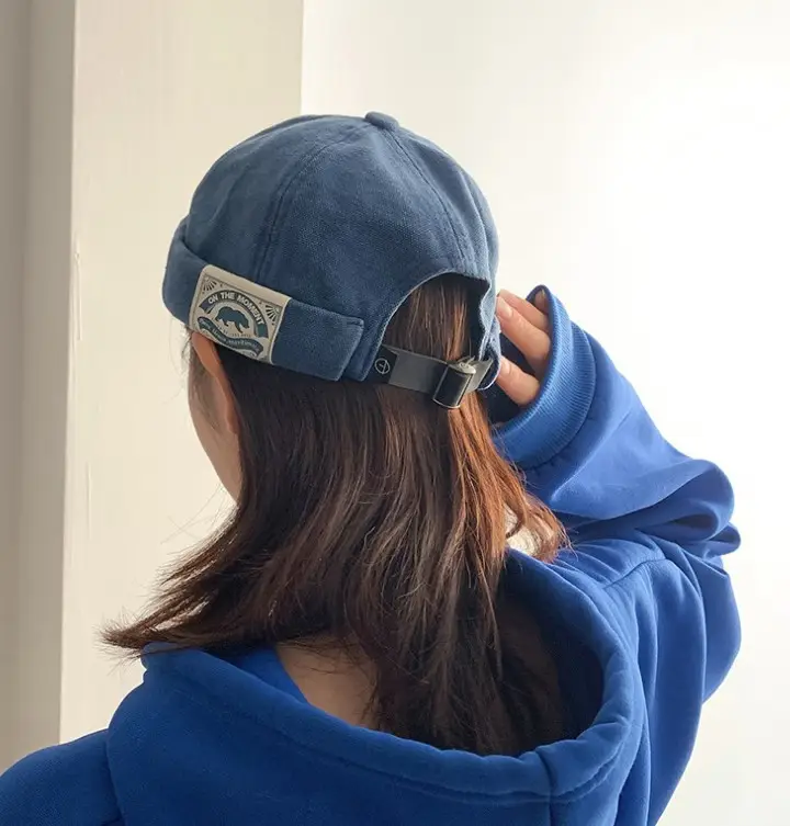 On the Moment Original Denim Watch Cap C1 BLUE