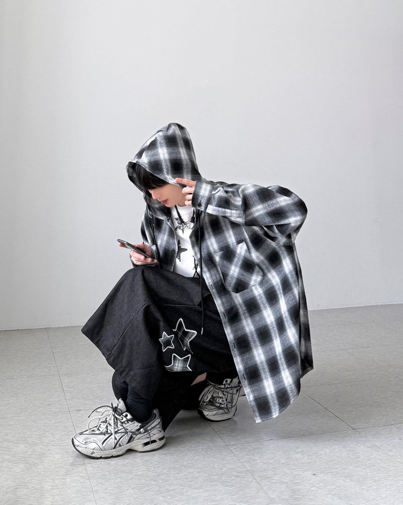 Crown Check Hood Shirts