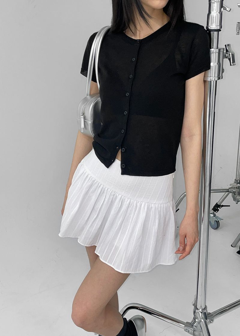 BLACKUP（ブラックアップ）の「[MADE] Florin Flare Mini Skirt Pants（Skirts）」