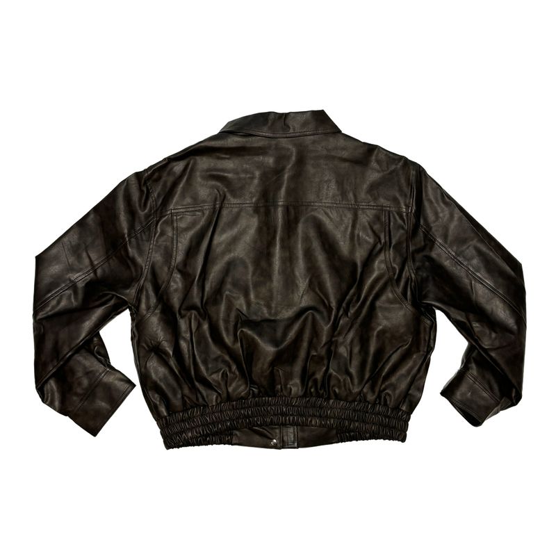 Humming leather jacket