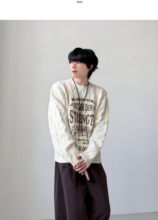 Auden Vintage Cable Knit