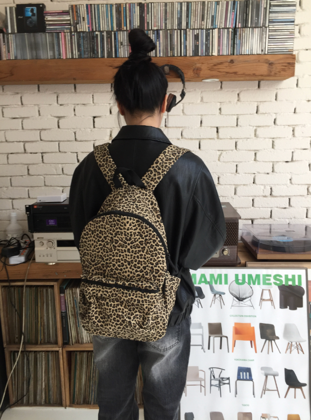 howu(ハウユ)の「バタレオパードコットンバックパック(バッグ)」
