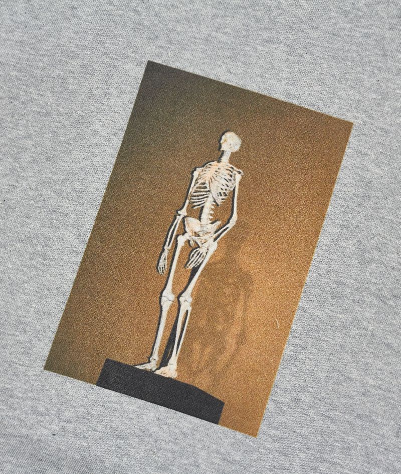 Skelett Hoodie - Gray